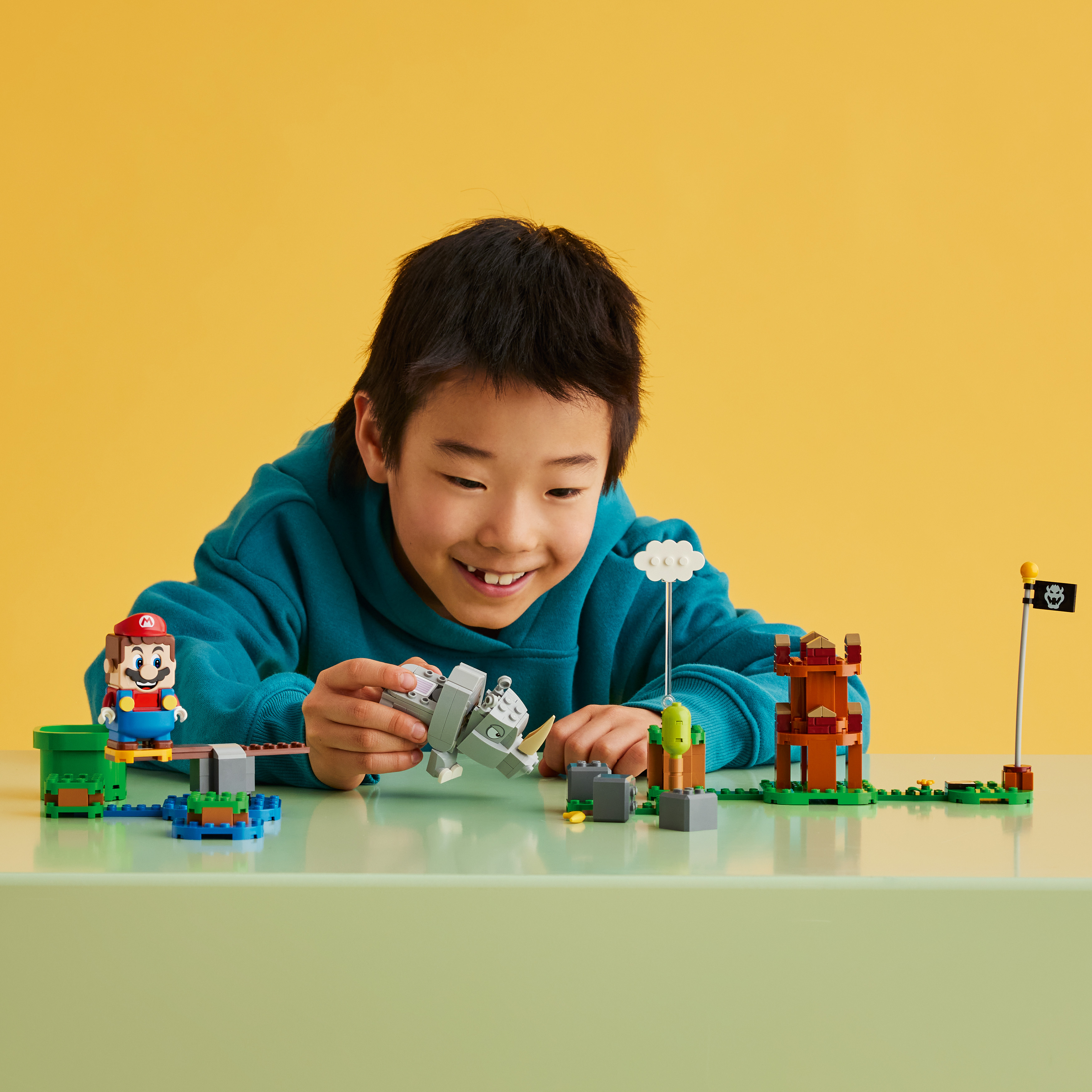 Конструктор LEGO Super Mario Rambi the Rhino 106 дет. - фото 6