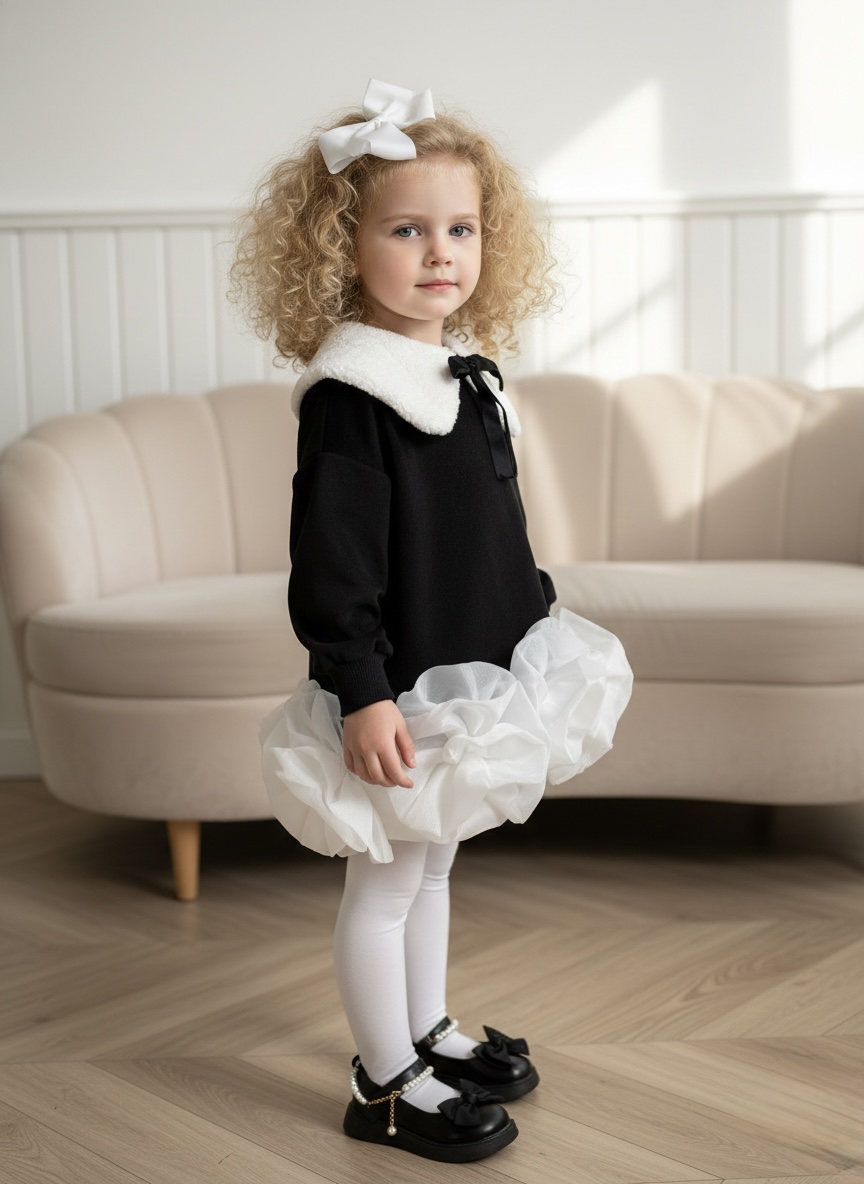 Платье Minilik ПлатьеНарядЧерное - фото 7