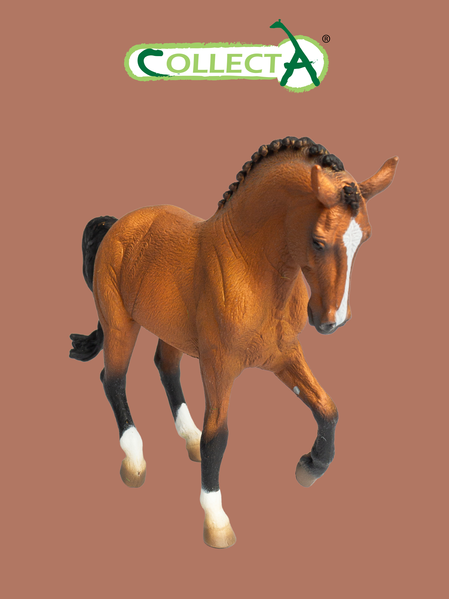 Фигурка Collecta Кобыла Ганноверская гнедая - фото 2