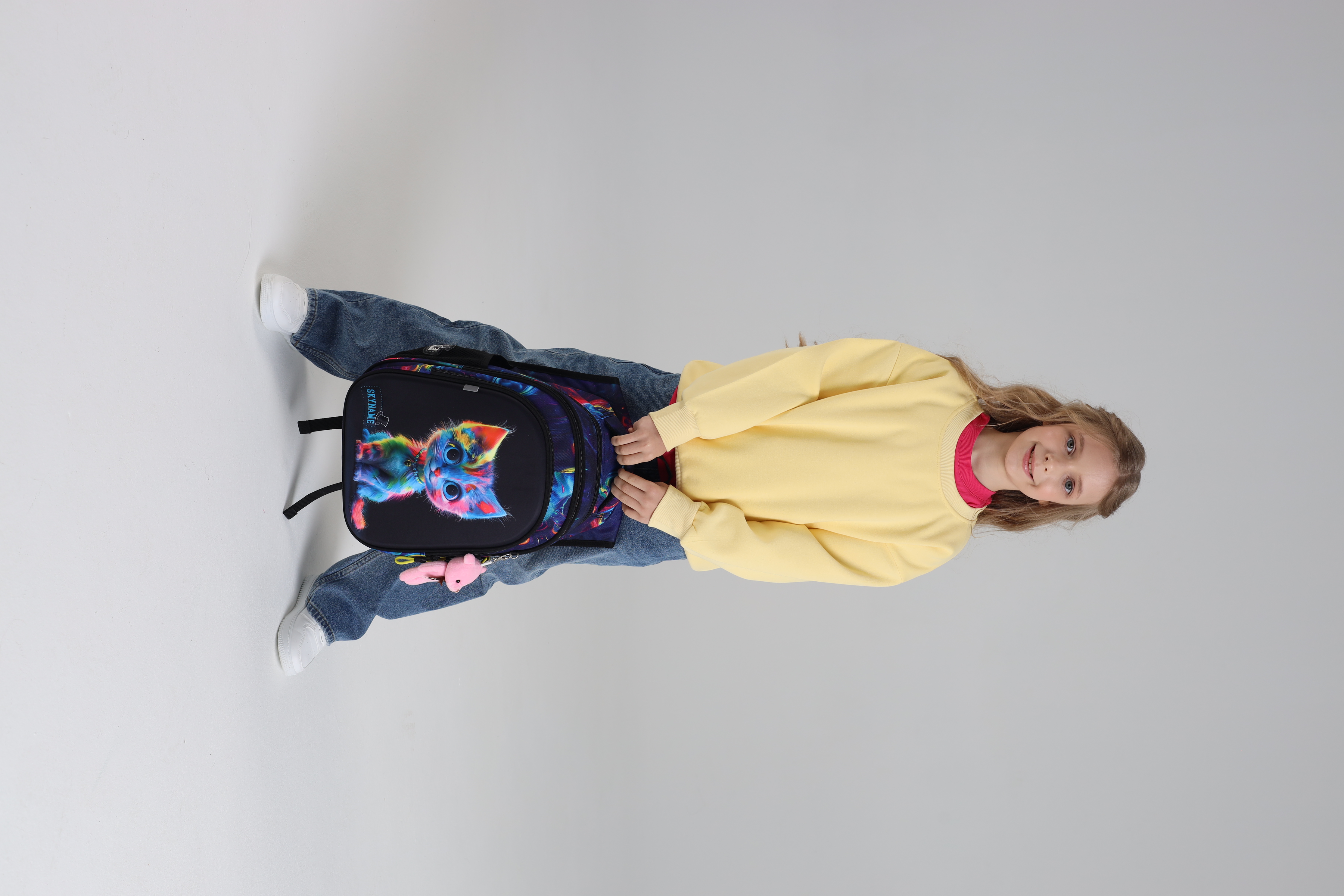 Рюкзак SkyName 1-4 класс, набор 4 в 1 - фото 4