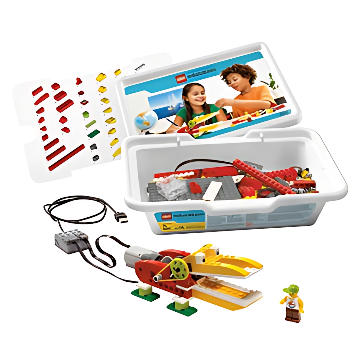 Изображение товара Конструктор LEGO Education WeDo 9580 учебный набор с датчиками и мотором Изображение товара Конструктор LEGO Education WeDo 9580 учебный набор с датчиками и мотором