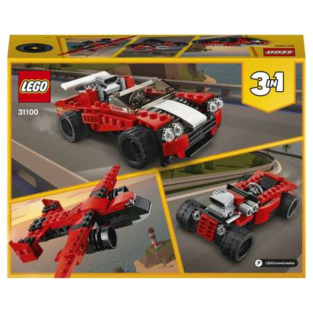 Конструктор LEGO Creator Спортивный автомобиль блочный