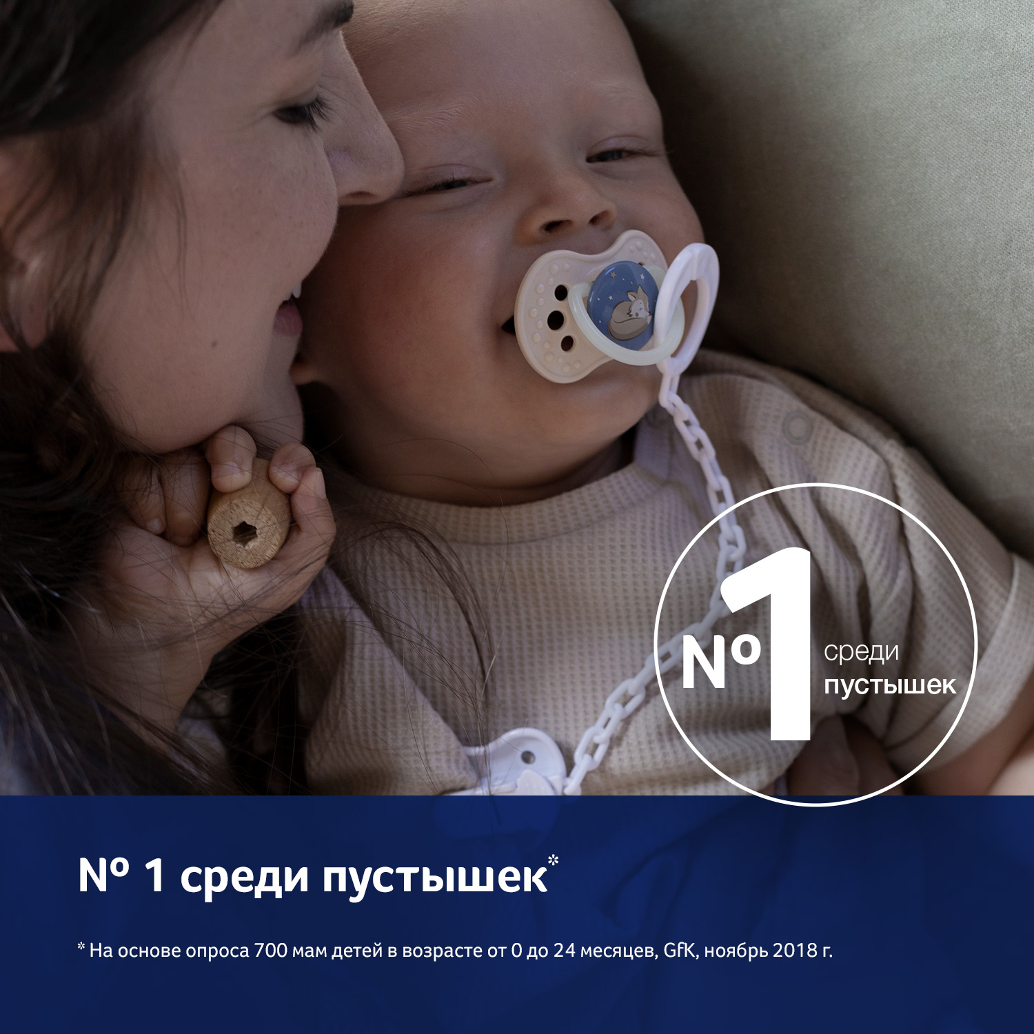Пустышка LOVI силикон анатомическая от 0 мес. 2 шт. - фото 6