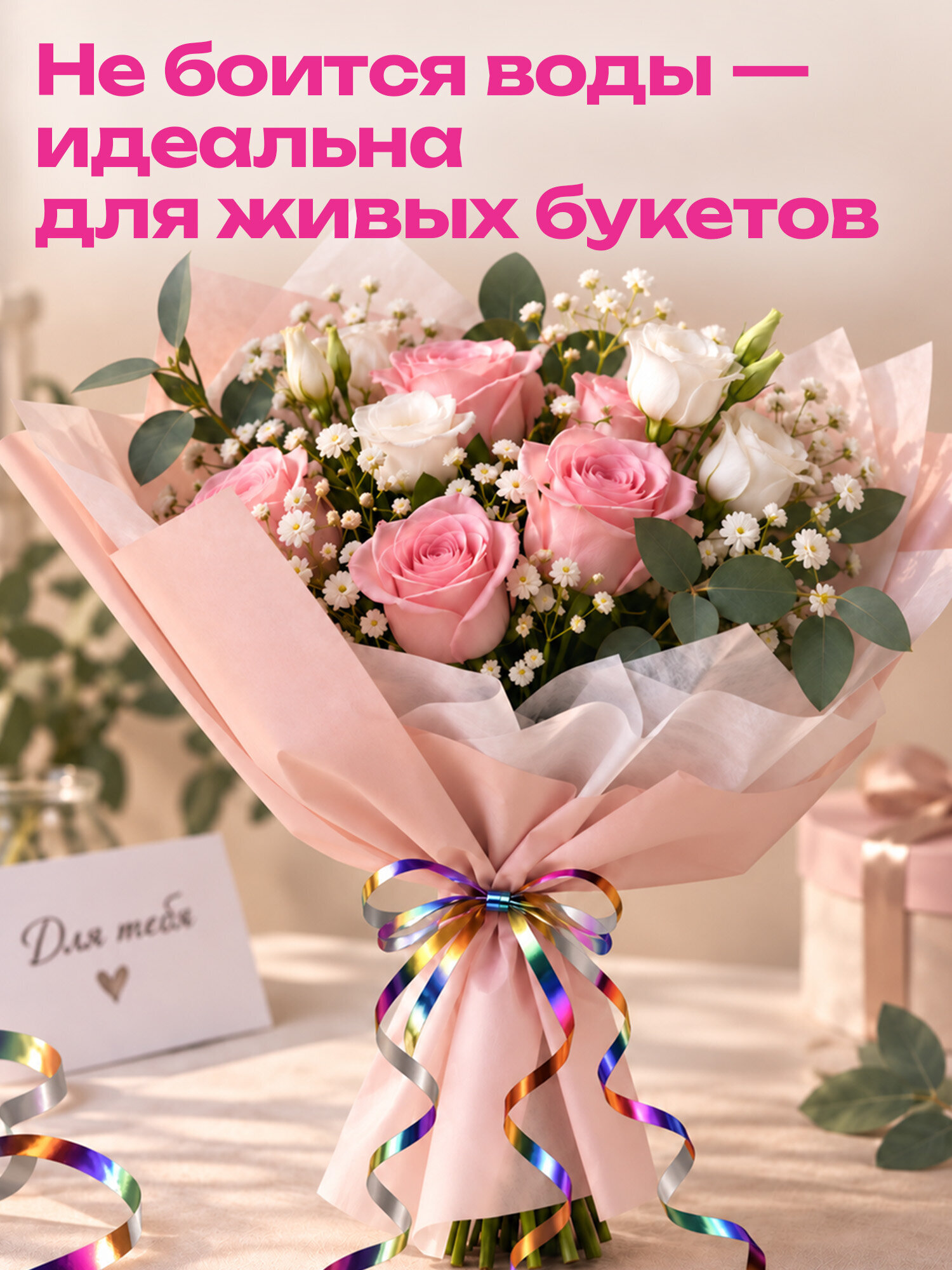 Лента упаковочная Золотая сказка декоративная для воздушных шаров и подарков - фото 6