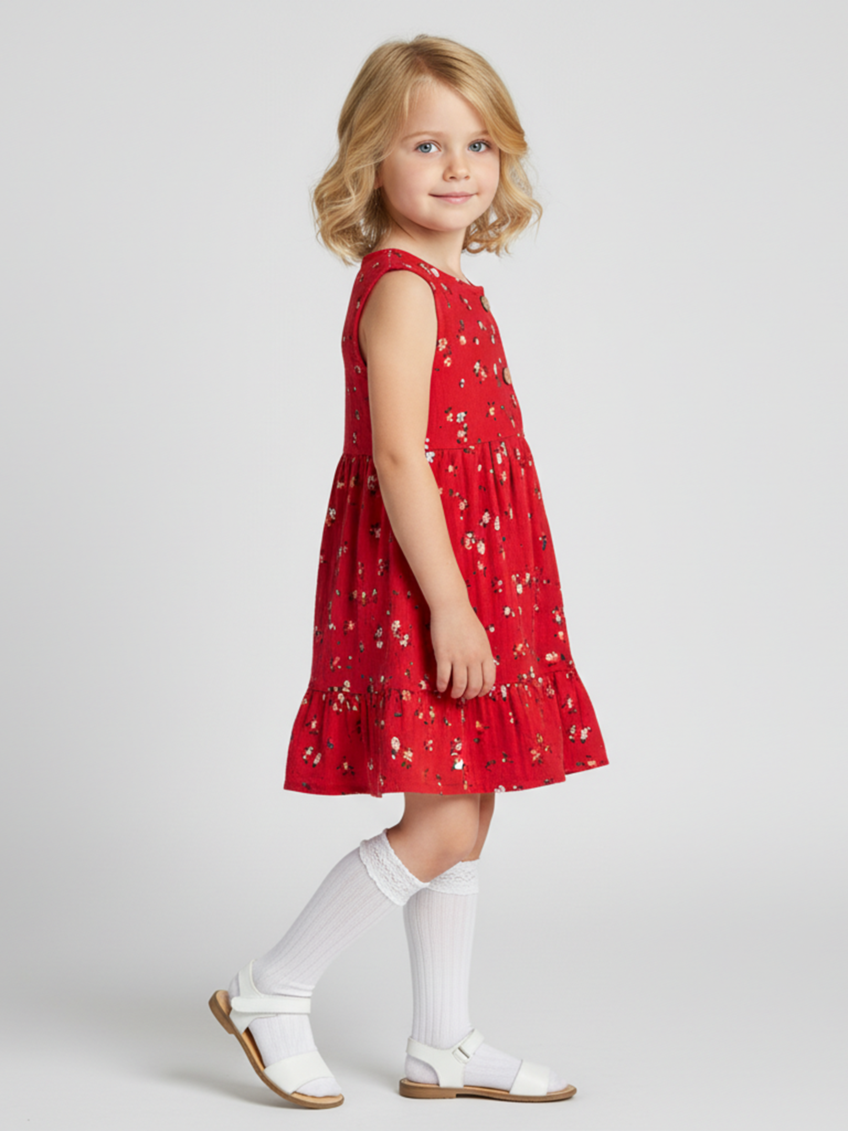 Сарафан Югтекстильторг 204-482/Красный - фото 2