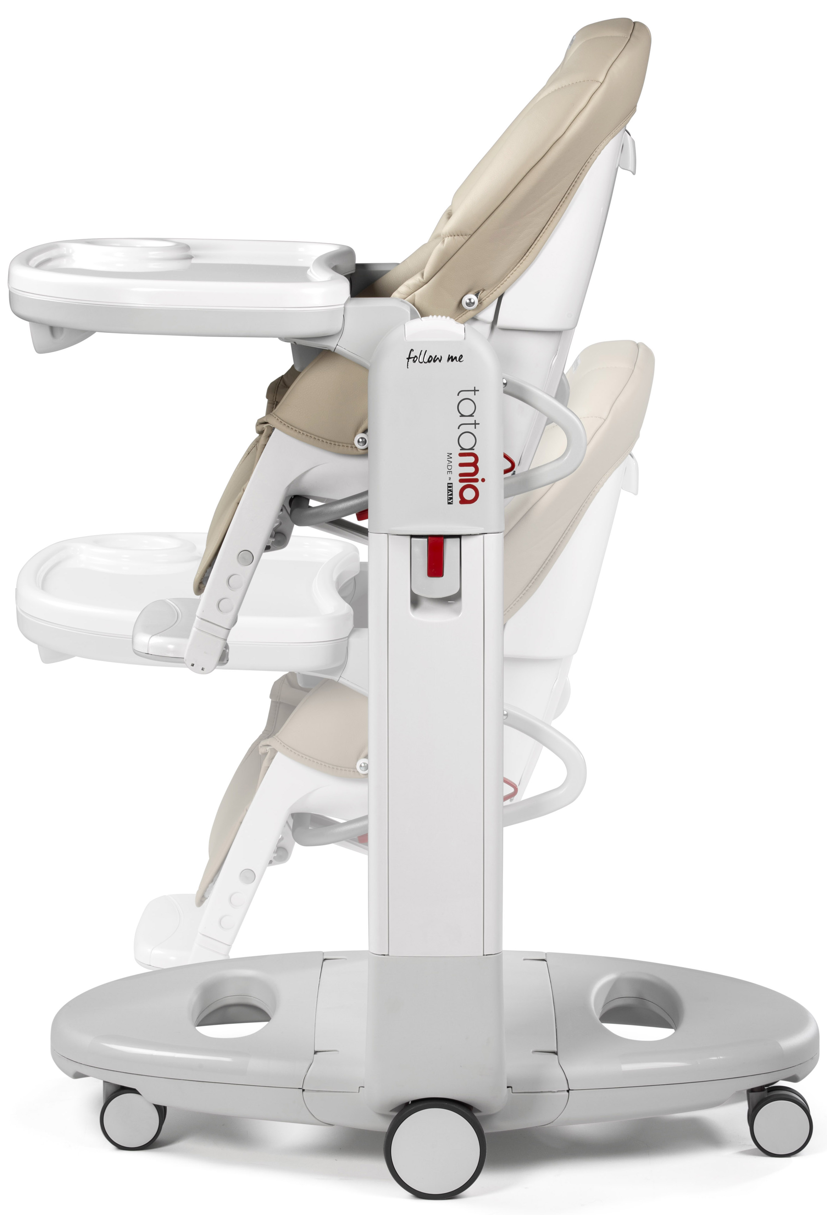 Стульчик для кормления Peg-Perego Tatamia Follow Me бежевый - фото 22