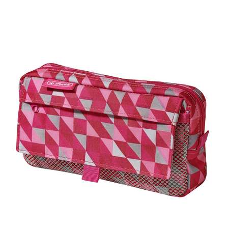 Пенал косметичка Herlitz Geometric Berry