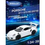 Автомобиль Welly Porsche Порше 2016 ГT3 РС 1:34