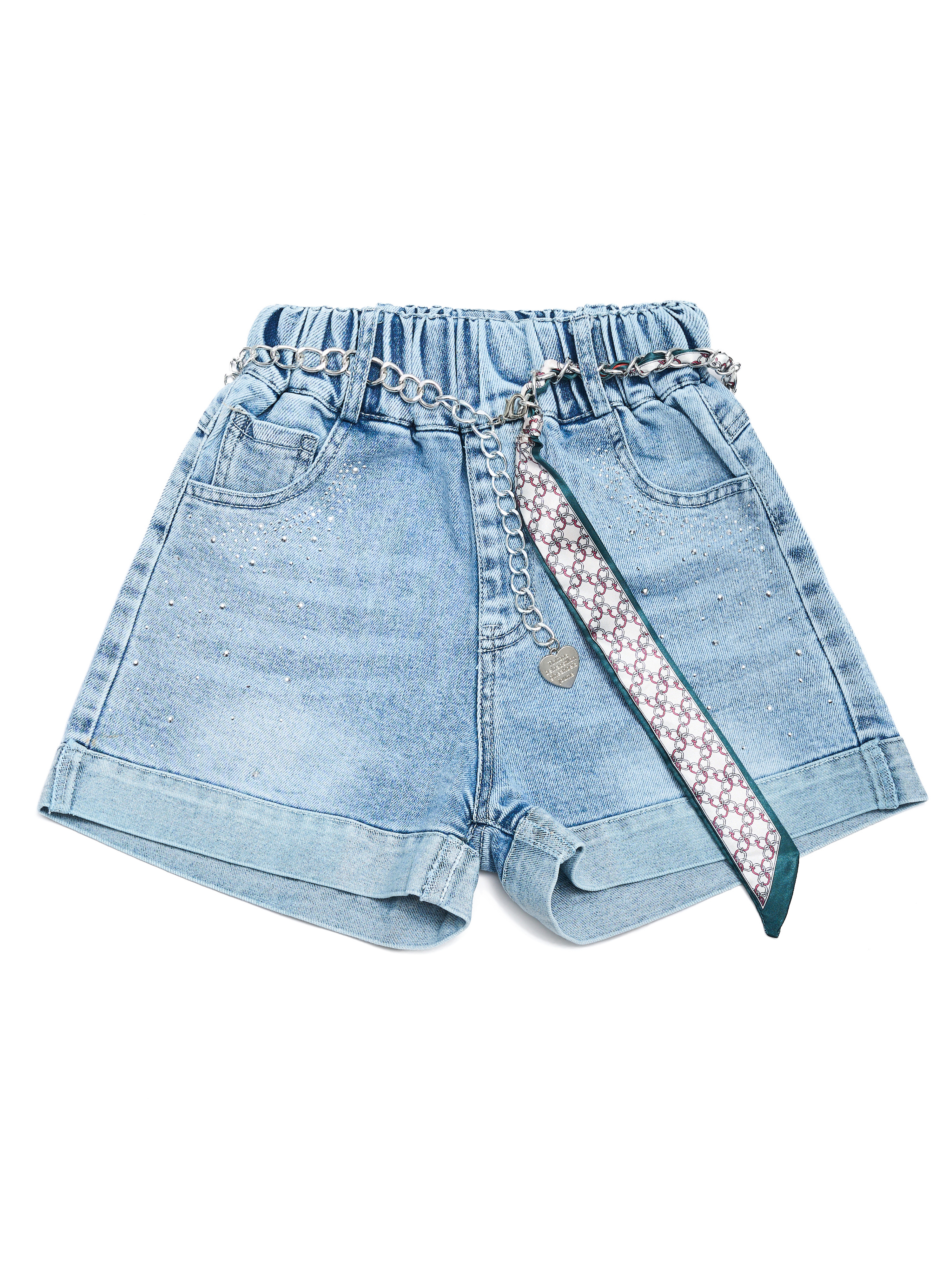 Шорты джинсовые СИНИЙ МИР WDK8205-G39 - фото 11