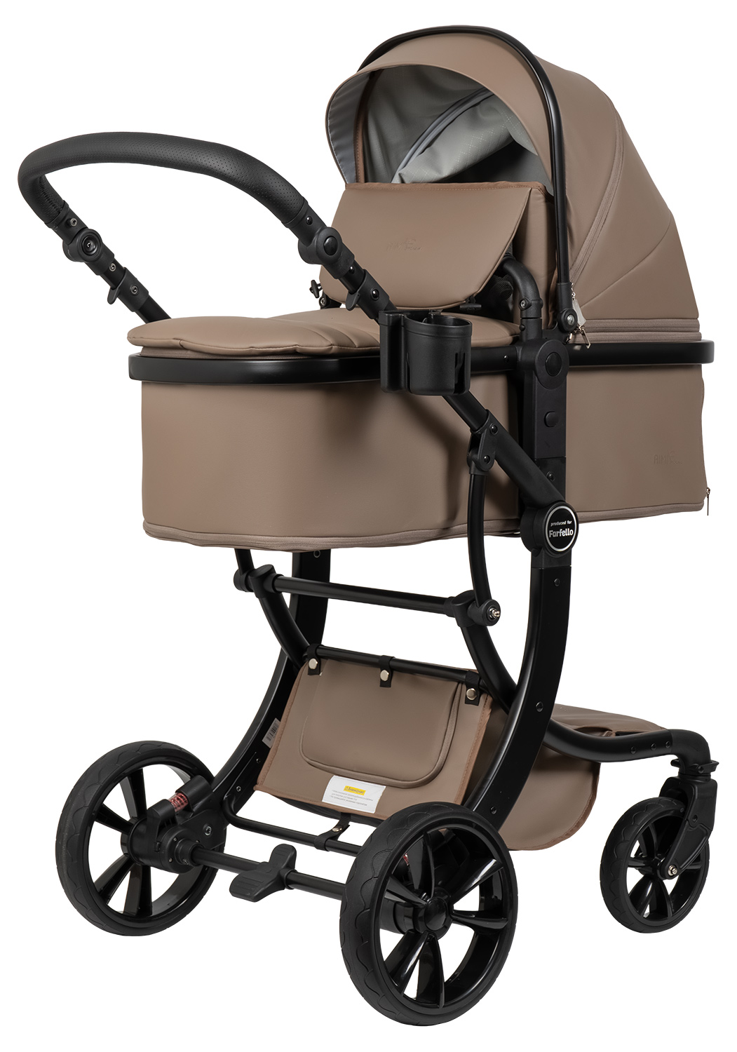 Коляска трансформер Aimile Авантюрист / Adventurer коричневый - фото 13