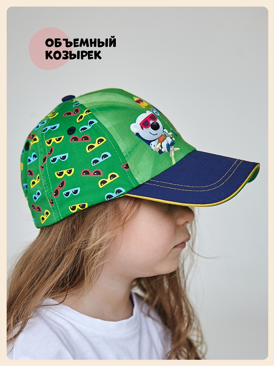 Бейсболка Ми-ми-мишки BC-Mi-05зеленый - фото 3