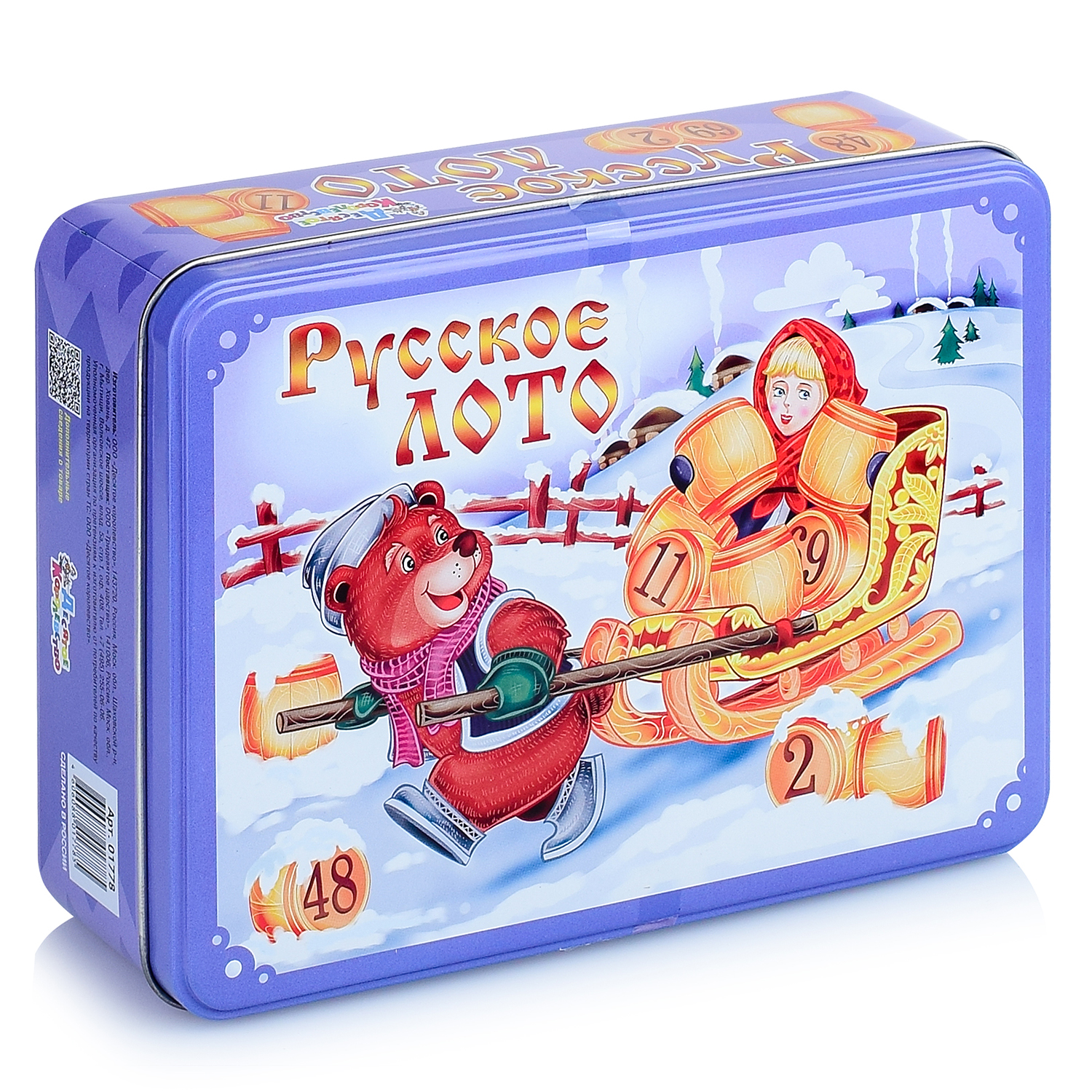 Настольная игра Десятое королевство Русское лото Масленица - фото 1