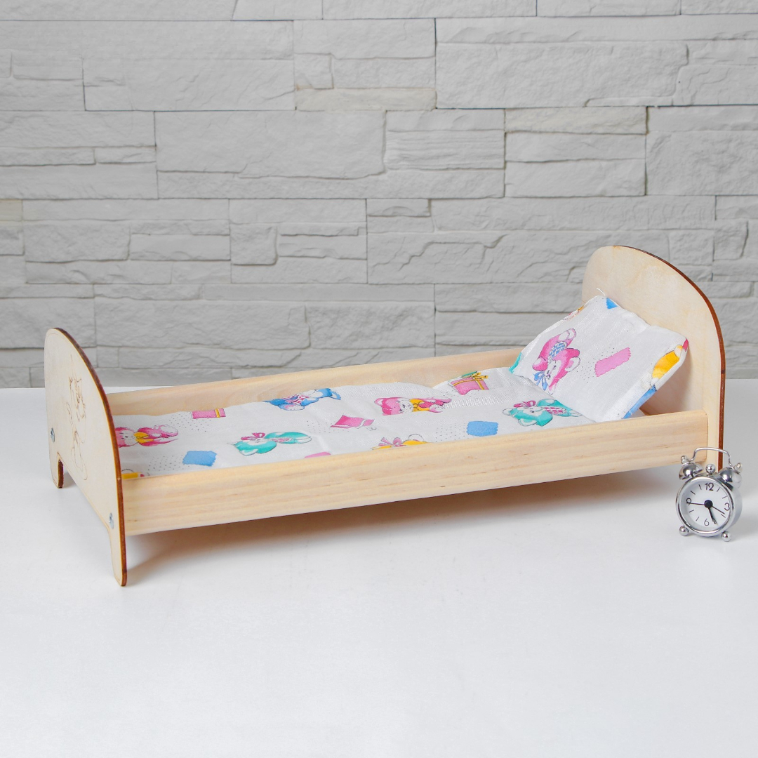 Аксессуар для кукол Sima-Land кровать 1943166 - фото 1