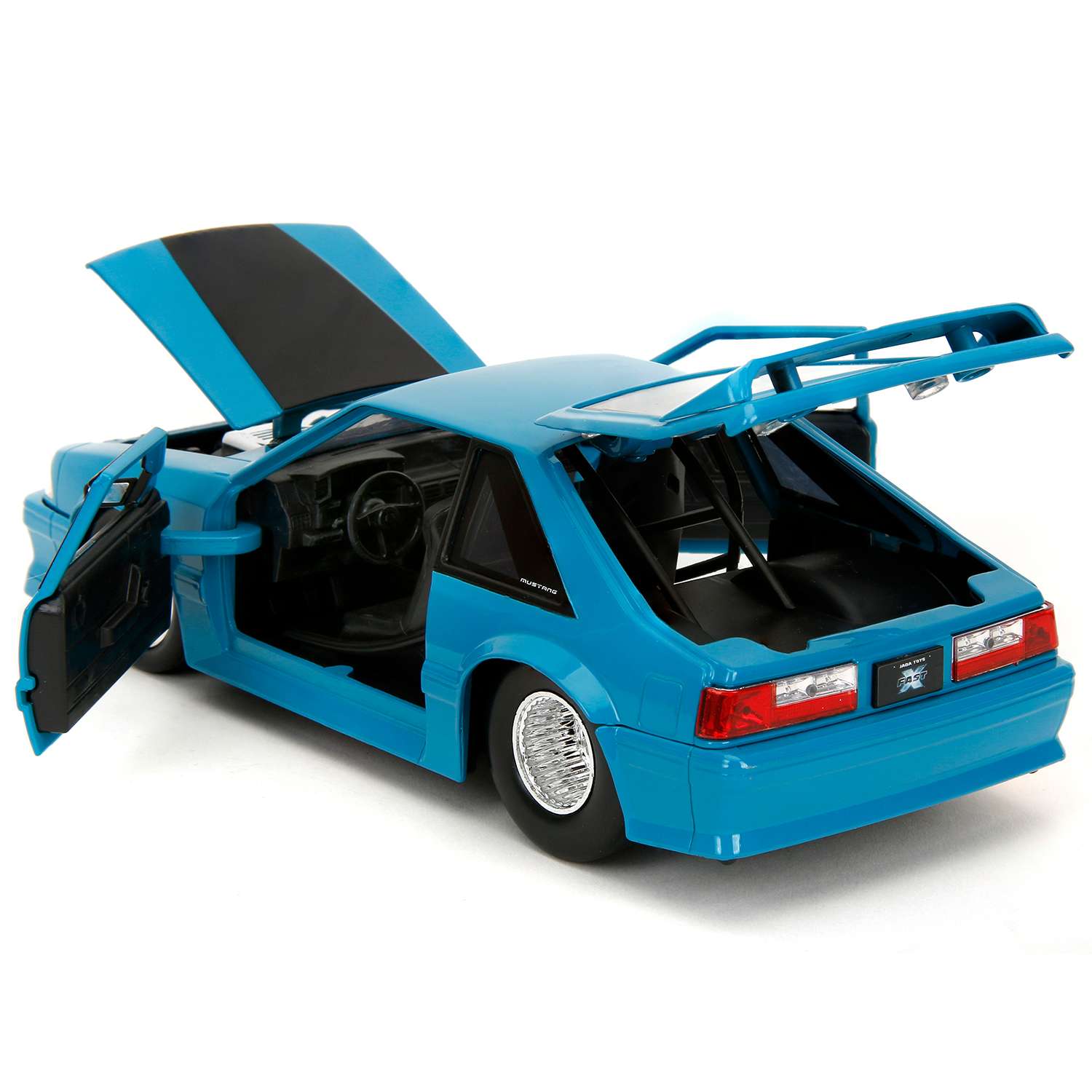 Автомобиль Jada Ford Mustang GT FF 1989 1:24 ТоуR390 - фото 4