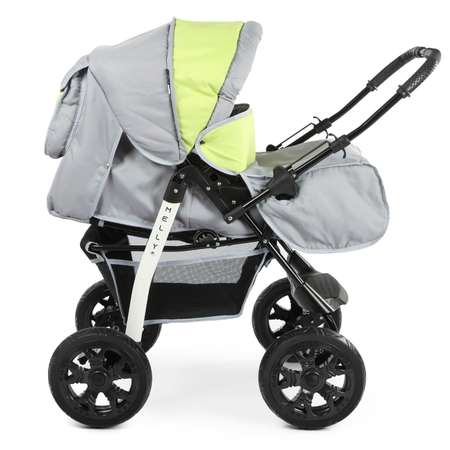 Коляска трансформер Babyton Melly Grey-Green