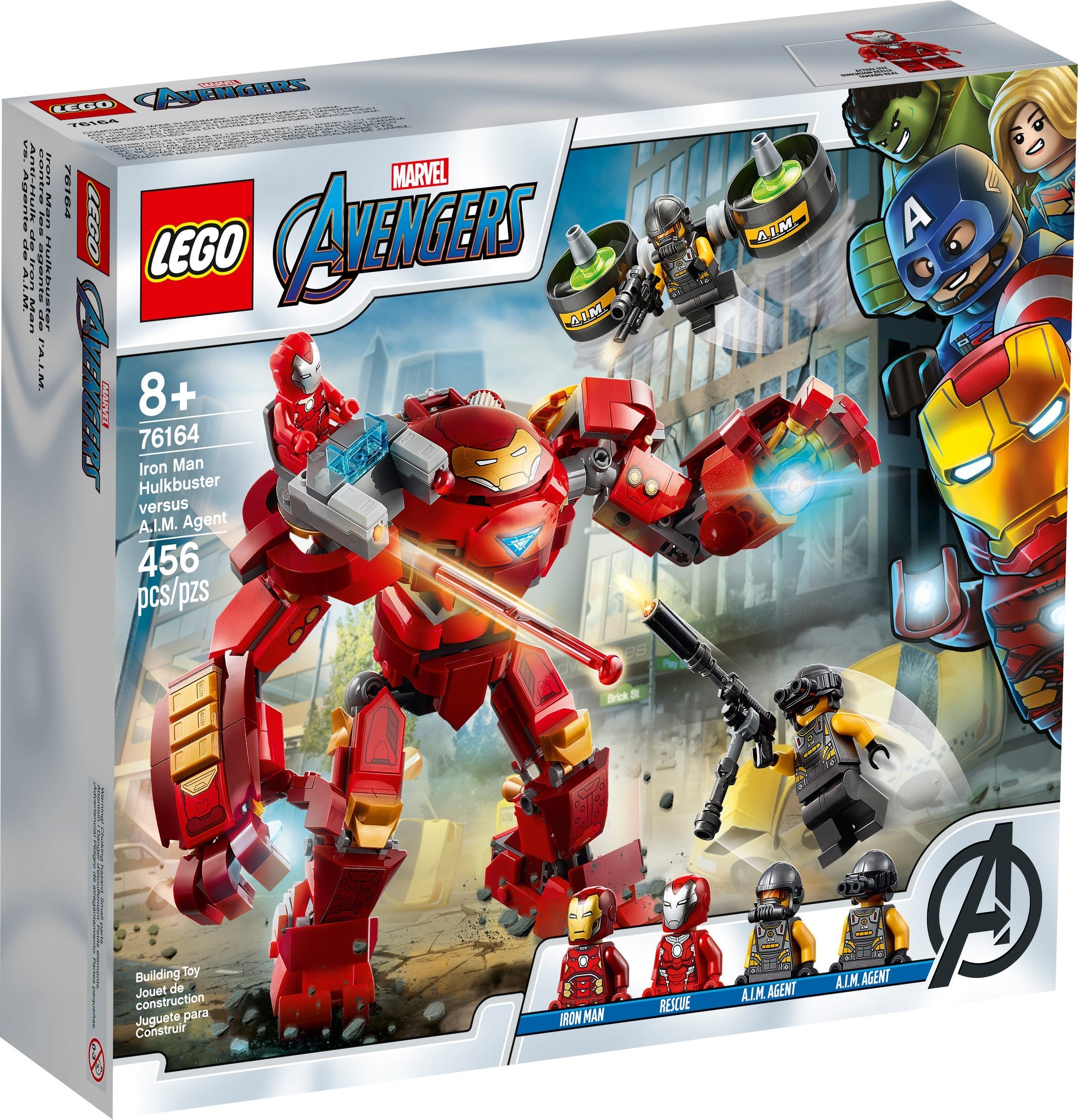 Изображение товара Конструктор LEGO Marvel Super Heroes Халкбастер против агента А.И.М. 3770 деталей
