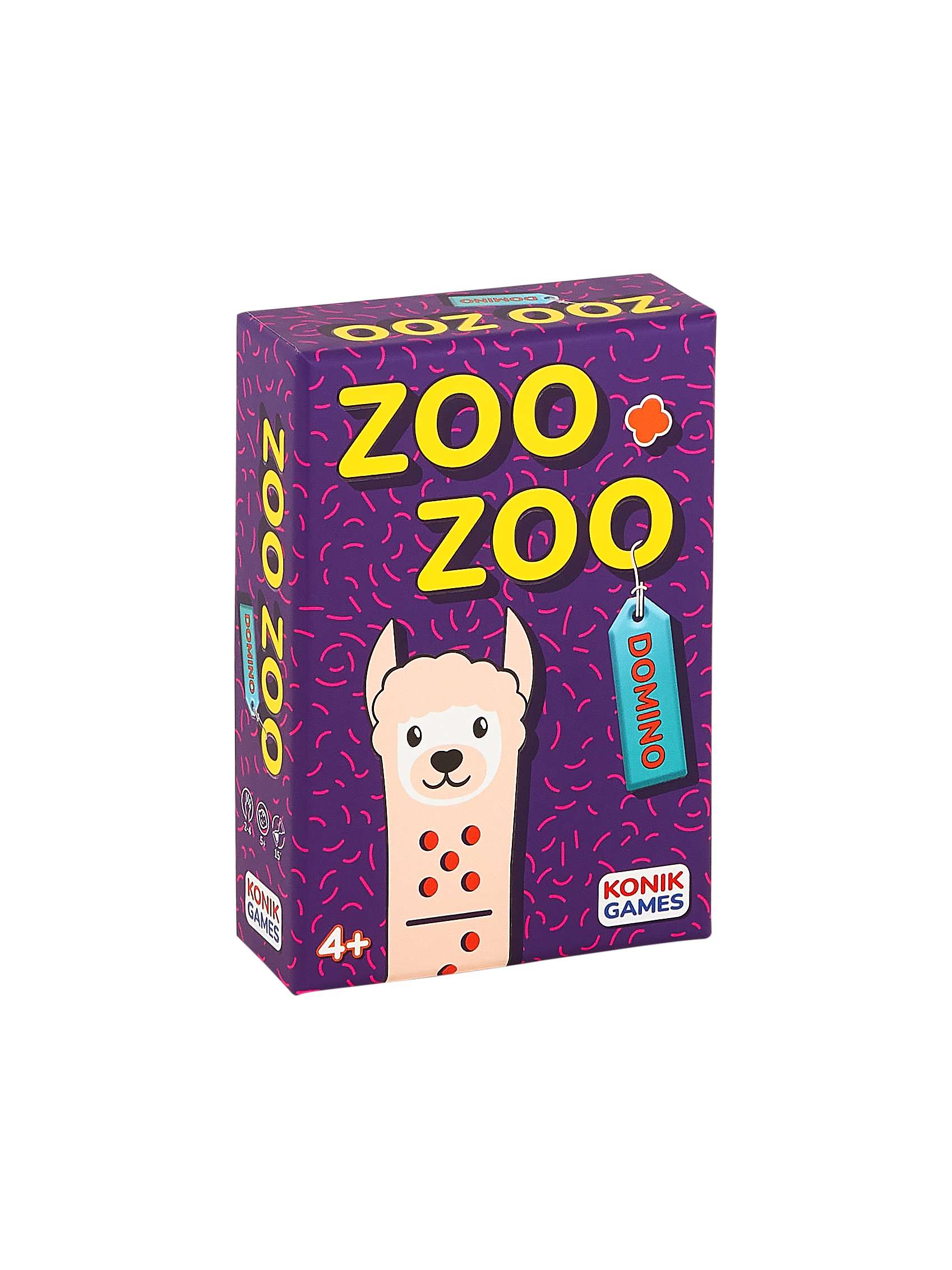 Настольная игра Konik Games зу зу домино - фото 1