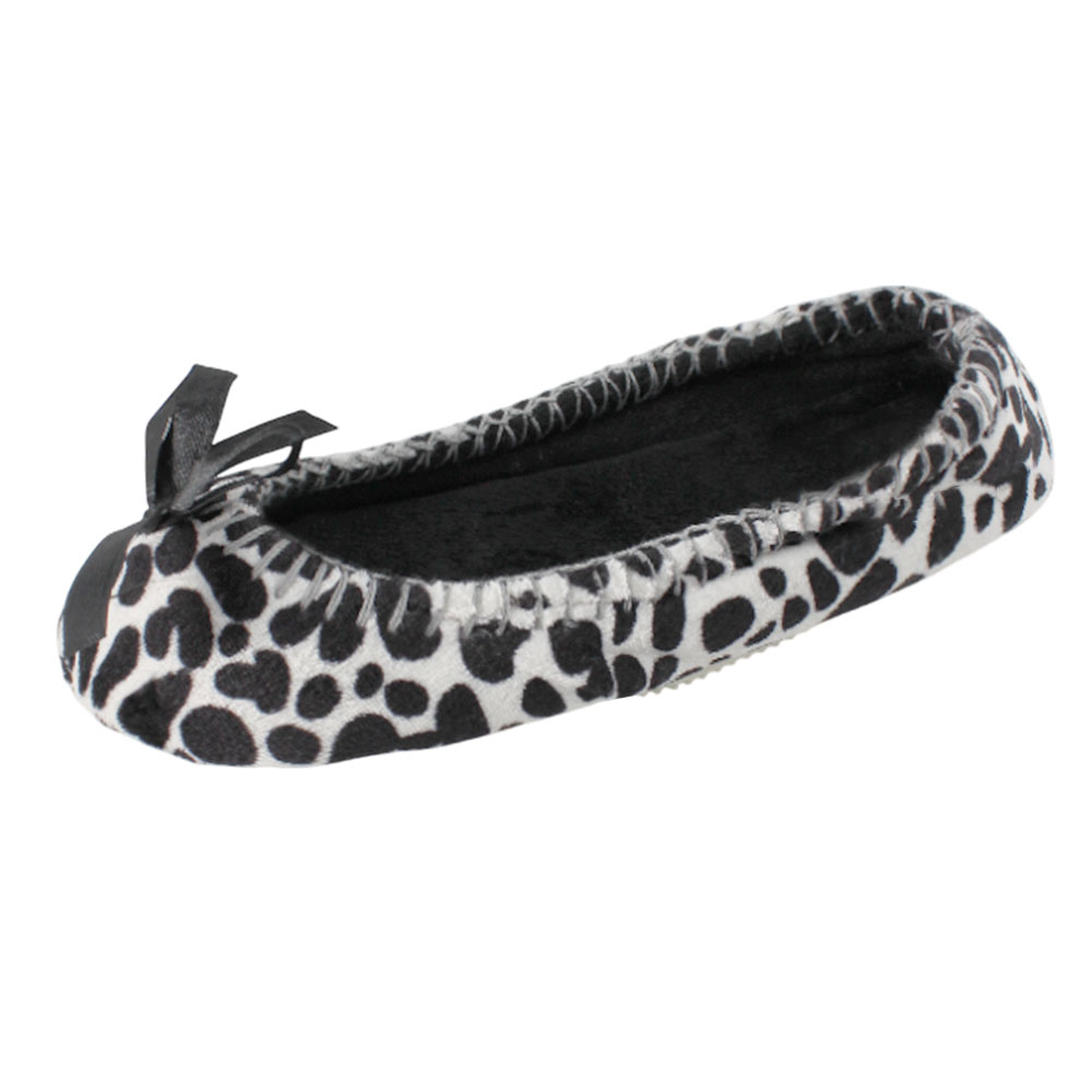 Тапочки Europen A9008-СВ EUROPEN Тапочки домашние,черно-белый - фото 1