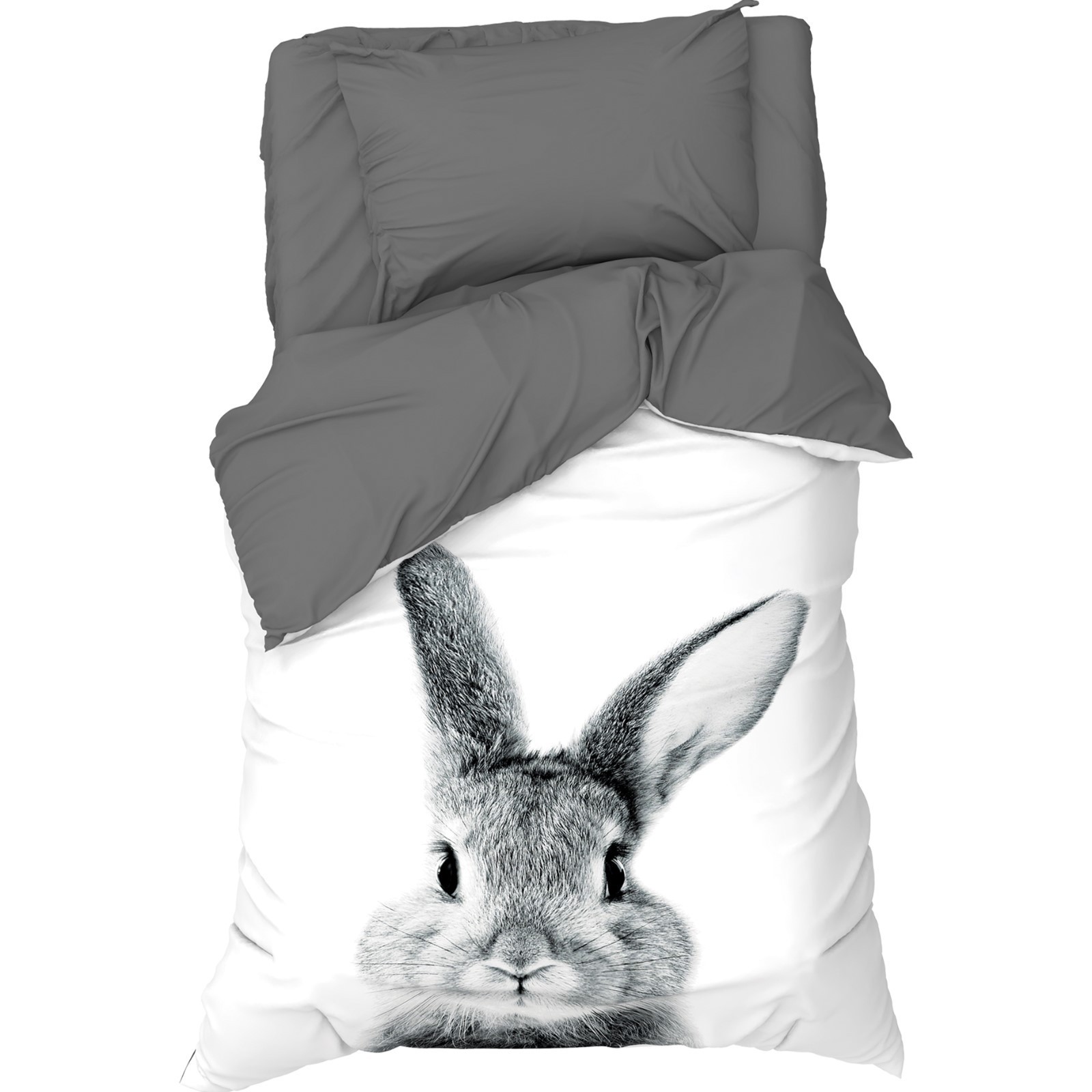 Комплект постельного белья Этель Cute rabbit полутораспальный - фото 1
