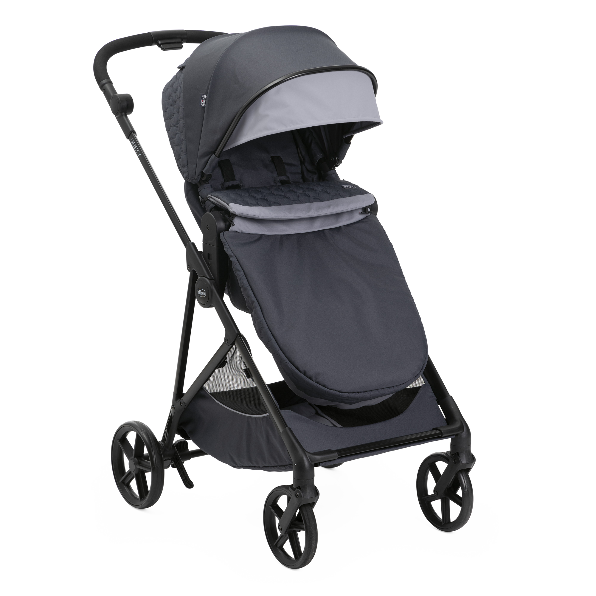 Коляска прогулочная Chicco Seety Stroller boston grey - фото 2