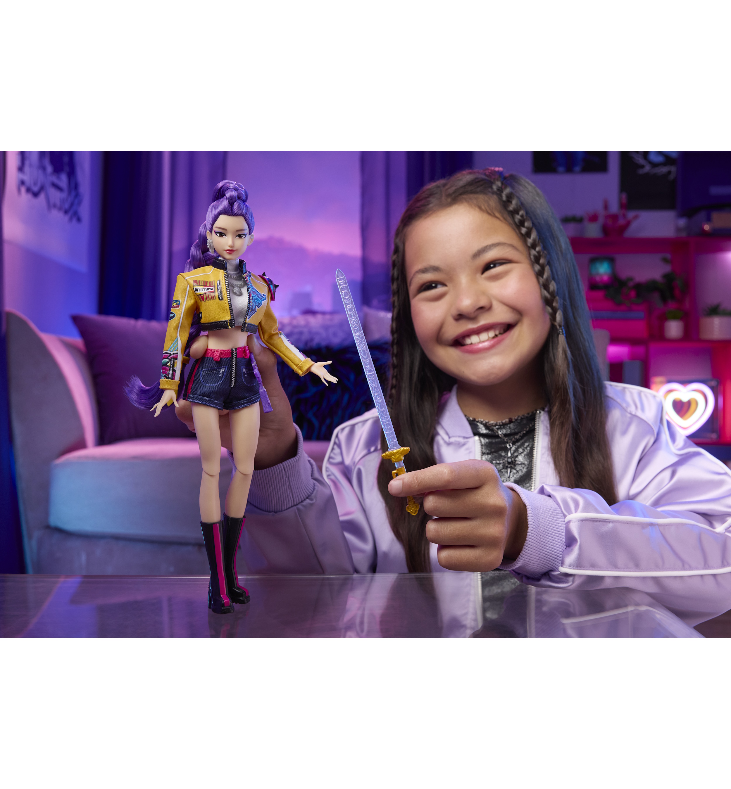 Кукла модельная Kpop Demon Hunters Руми JRN35 - фото 7