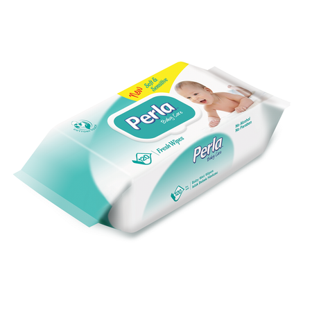 Влажные салфетки Perla 120 шт.