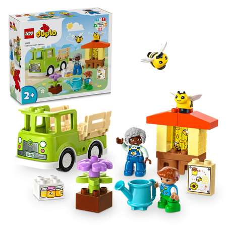 Конструктор LEGO DUPLO Уход за пчелами и ульями блочный