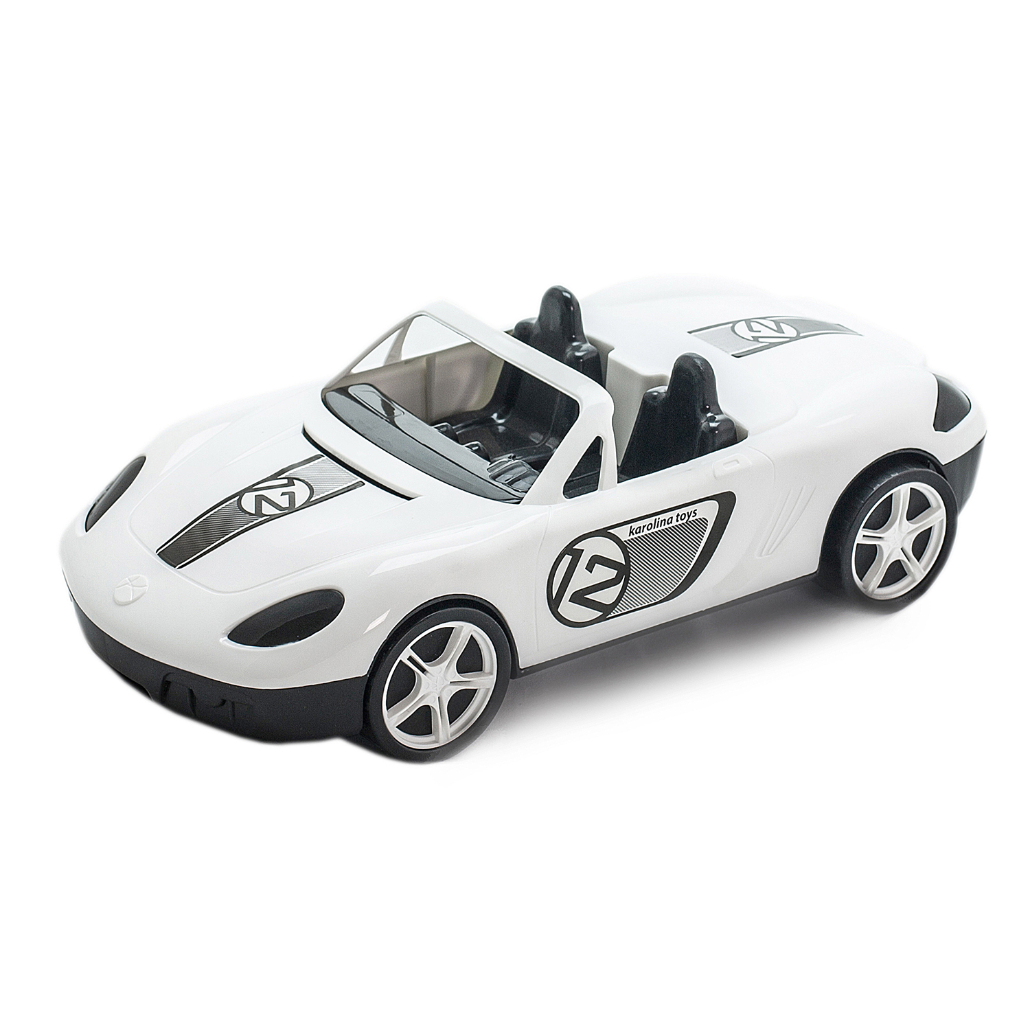 Автомобиль Karolina toys Кабриолет 40-0034/белый - фото 5