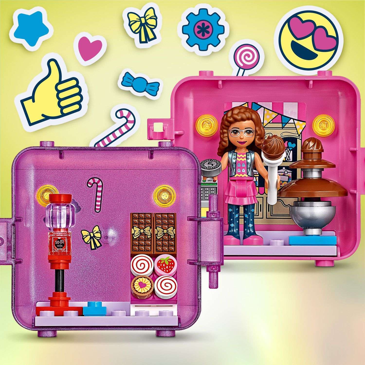 Конструктор LEGO Friends Шкатулка Покупки Оливии блочный - фото 4