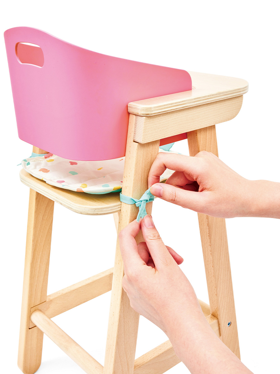 Аксессуар для кукол Hape стульчик для кормления E3609_HP - фото 7