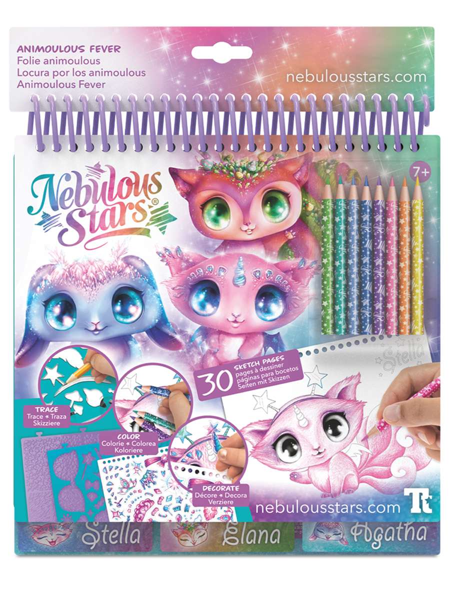 Раскраска для девочек Nebulous Stars "Мифики", набор для творчества, серия Space, 11141_NSDA - фото 2