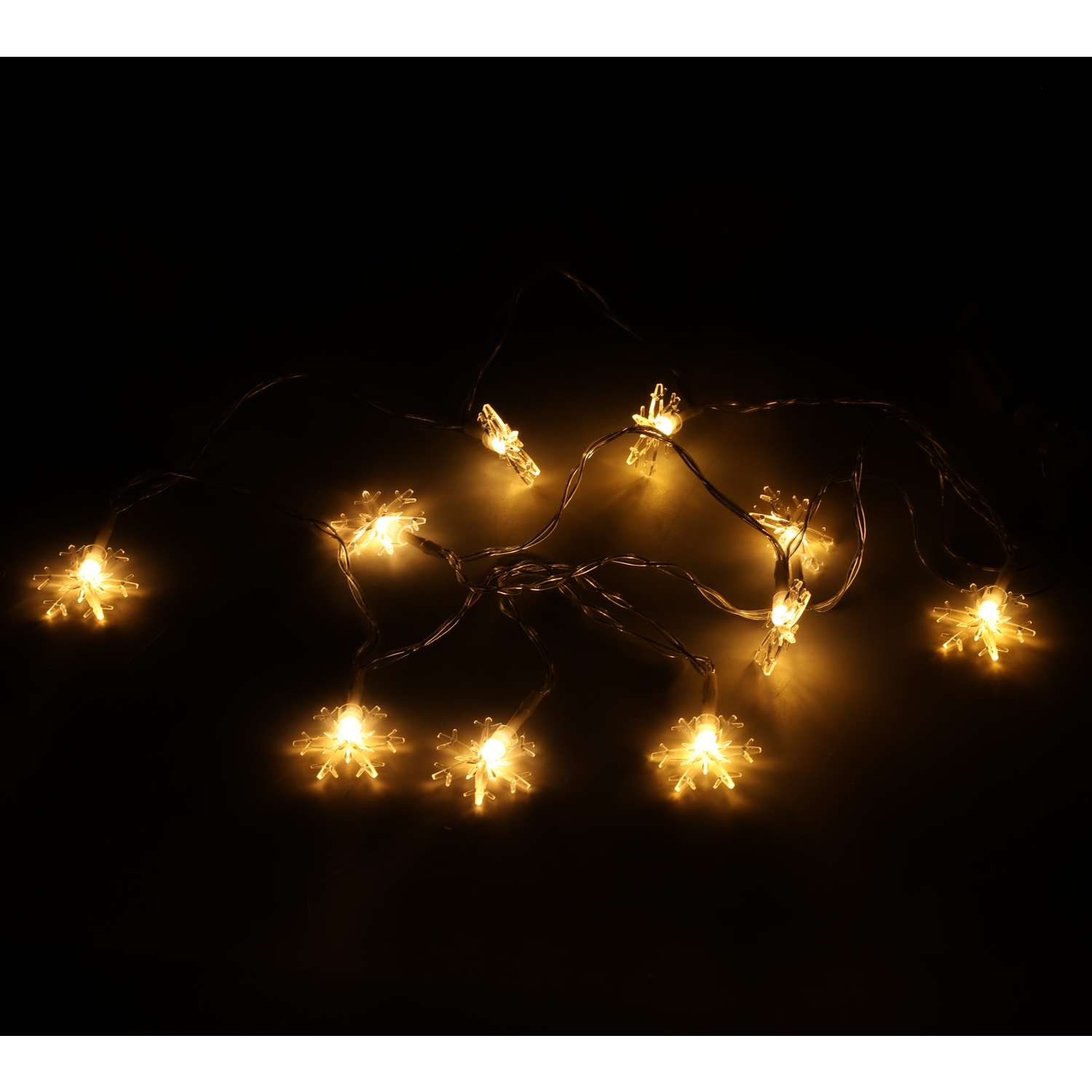 Гирлянда светодиодная ё Снежинки - фото 5