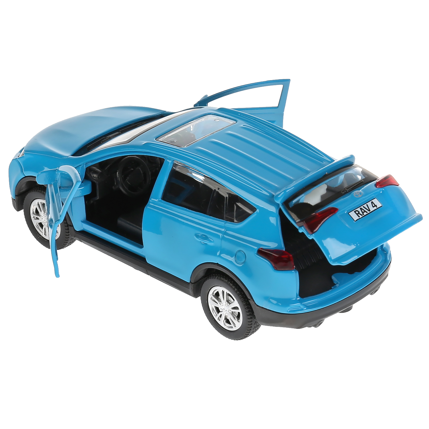Автомобиль Технопарк Toyota синий 278678 - фото 4