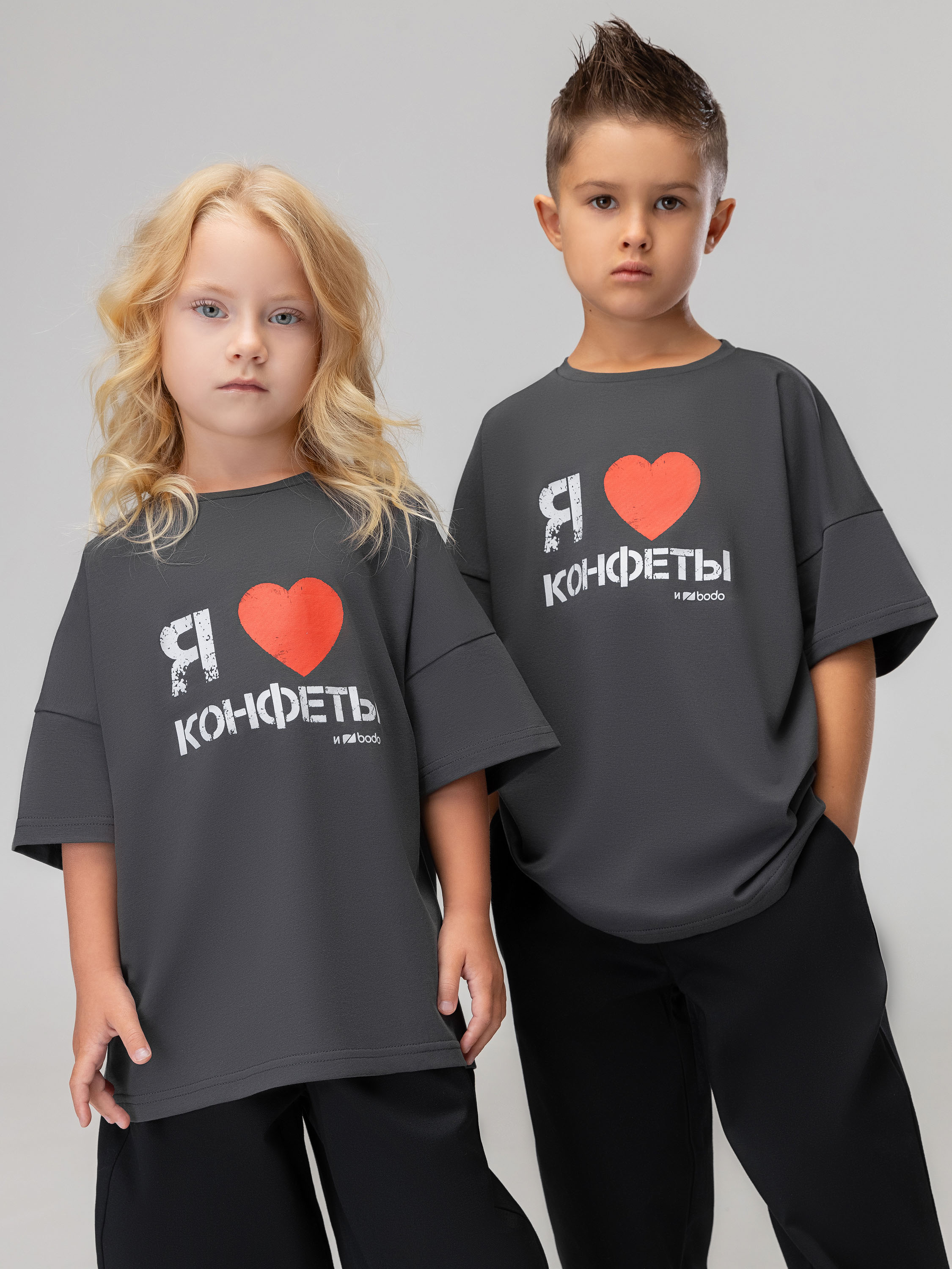 Футболка Bodo 4-475MU_серый - фото 3