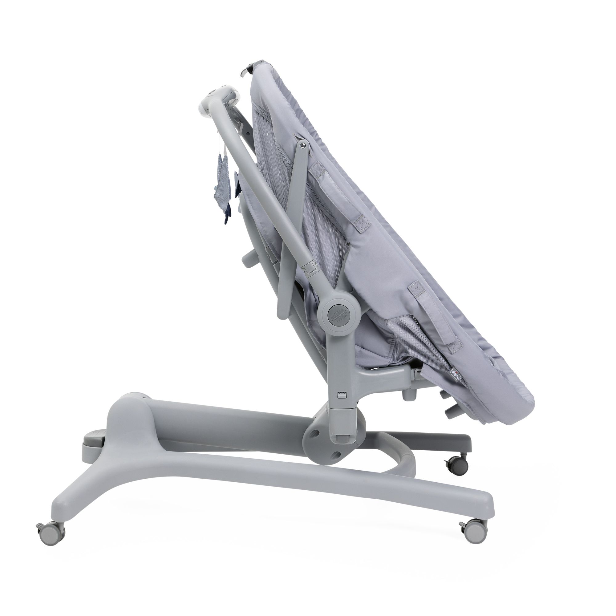 Детская кроватка Chicco Baby Hug Pro 5в1 c рождения до 3 лет Earl Grey овальная, без маятника - фото 11