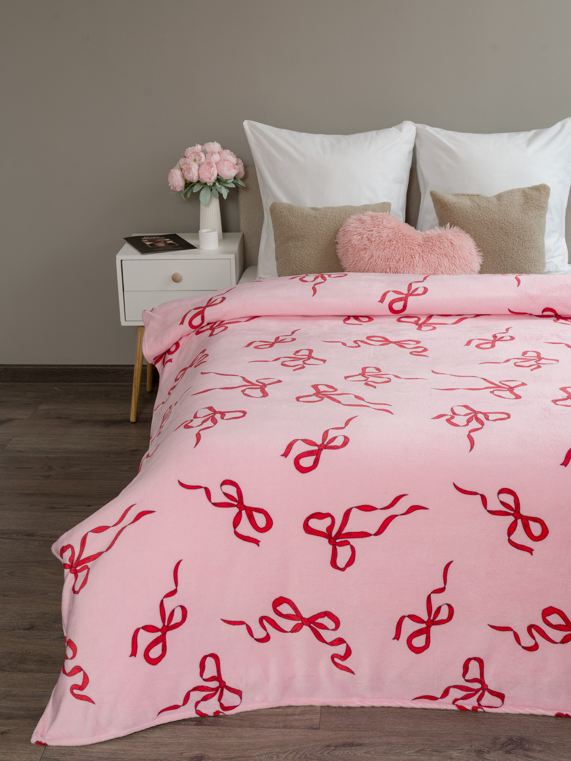 Плед Павлинка Аэро Софт Бантики 200 x 220 см - фото 11