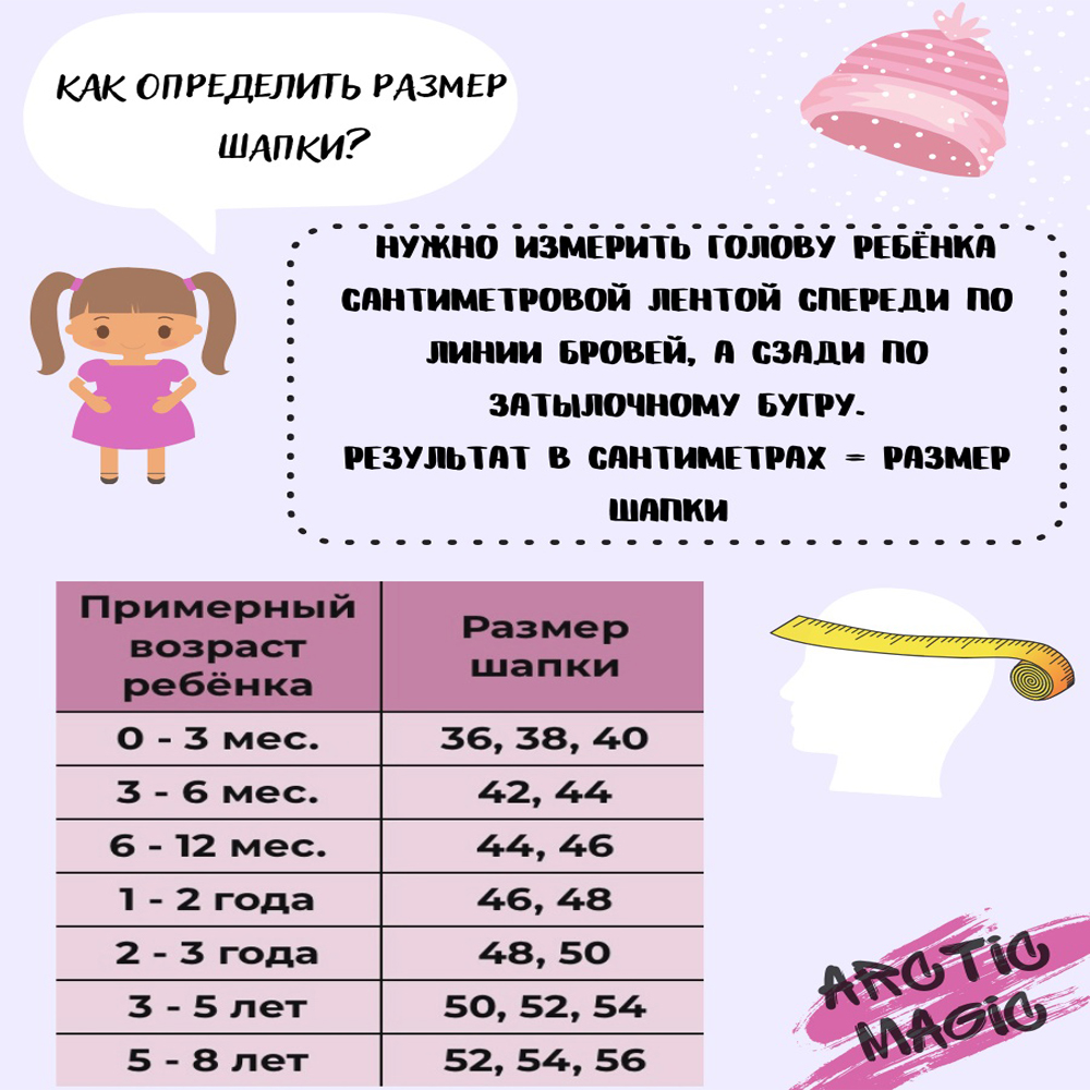 Шапка ARCTICMAGIC ЗД-501/белый - фото 5