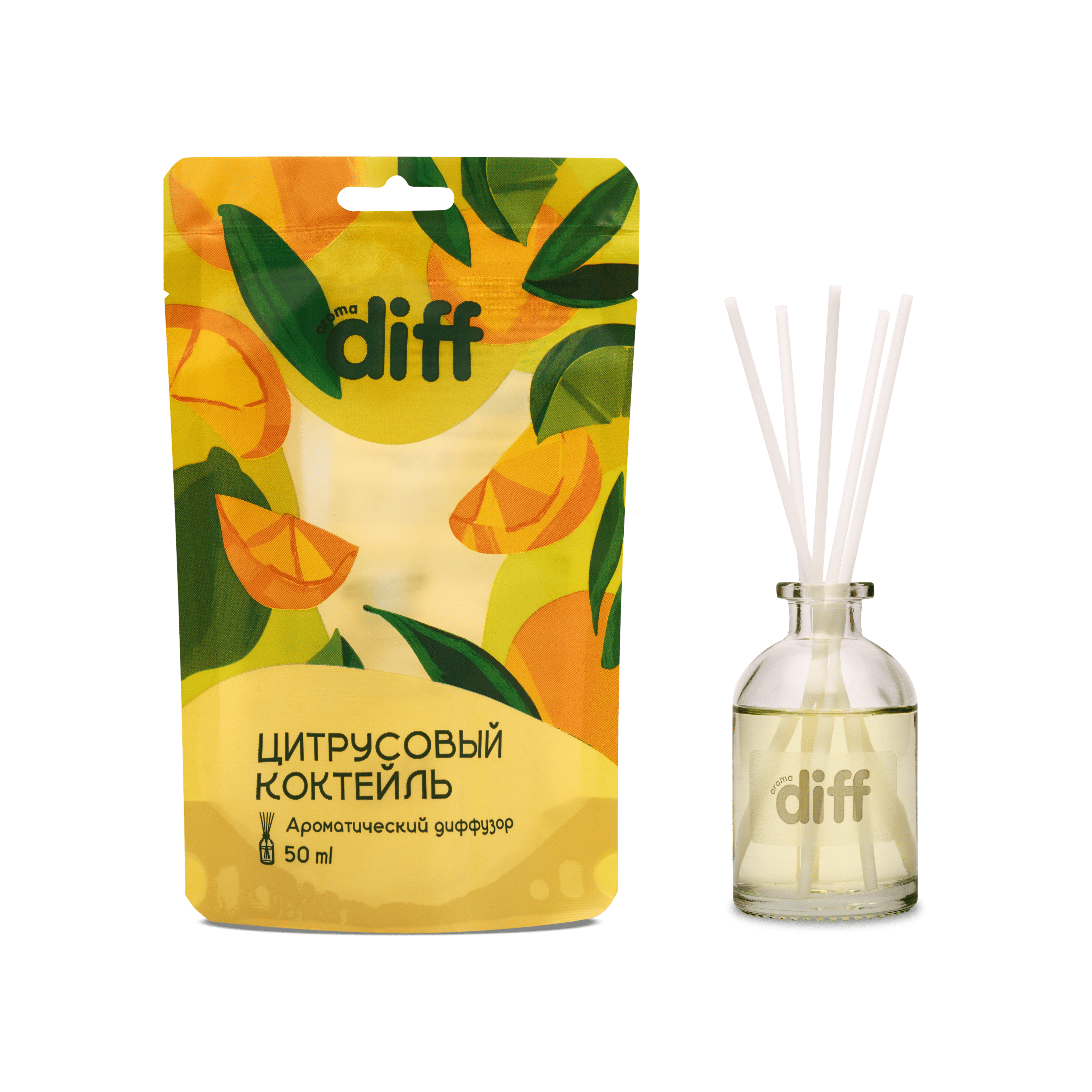 Ароматический диффузор для дома Diff Диффузор с палочками - фото 1
