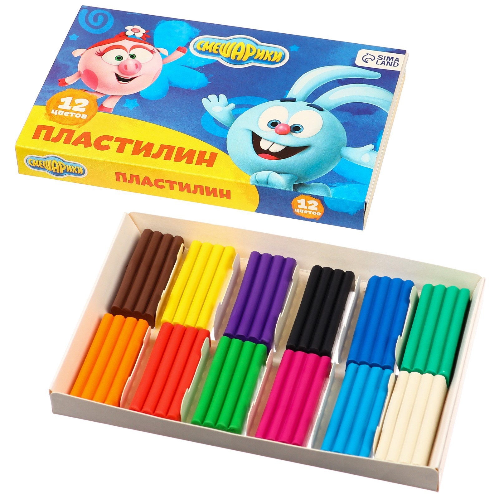 Пластилин Смешарики - фото 4