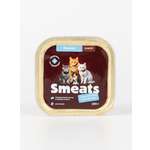 Корм для кошек влажный Smeats кролик/паштет 100 г 6 шт.