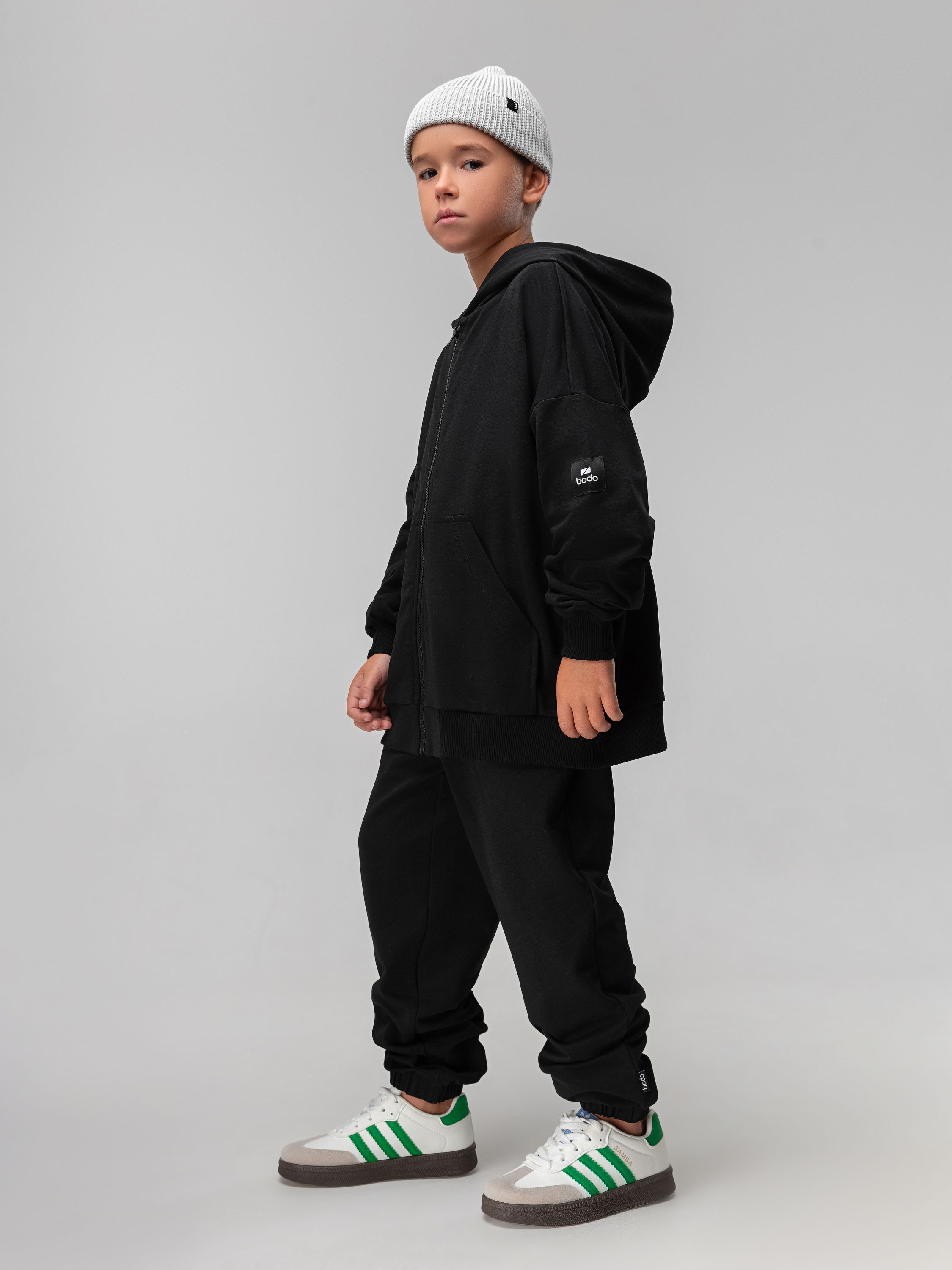 Костюм спортивный Bodo 46-136MU_черный - фото 3