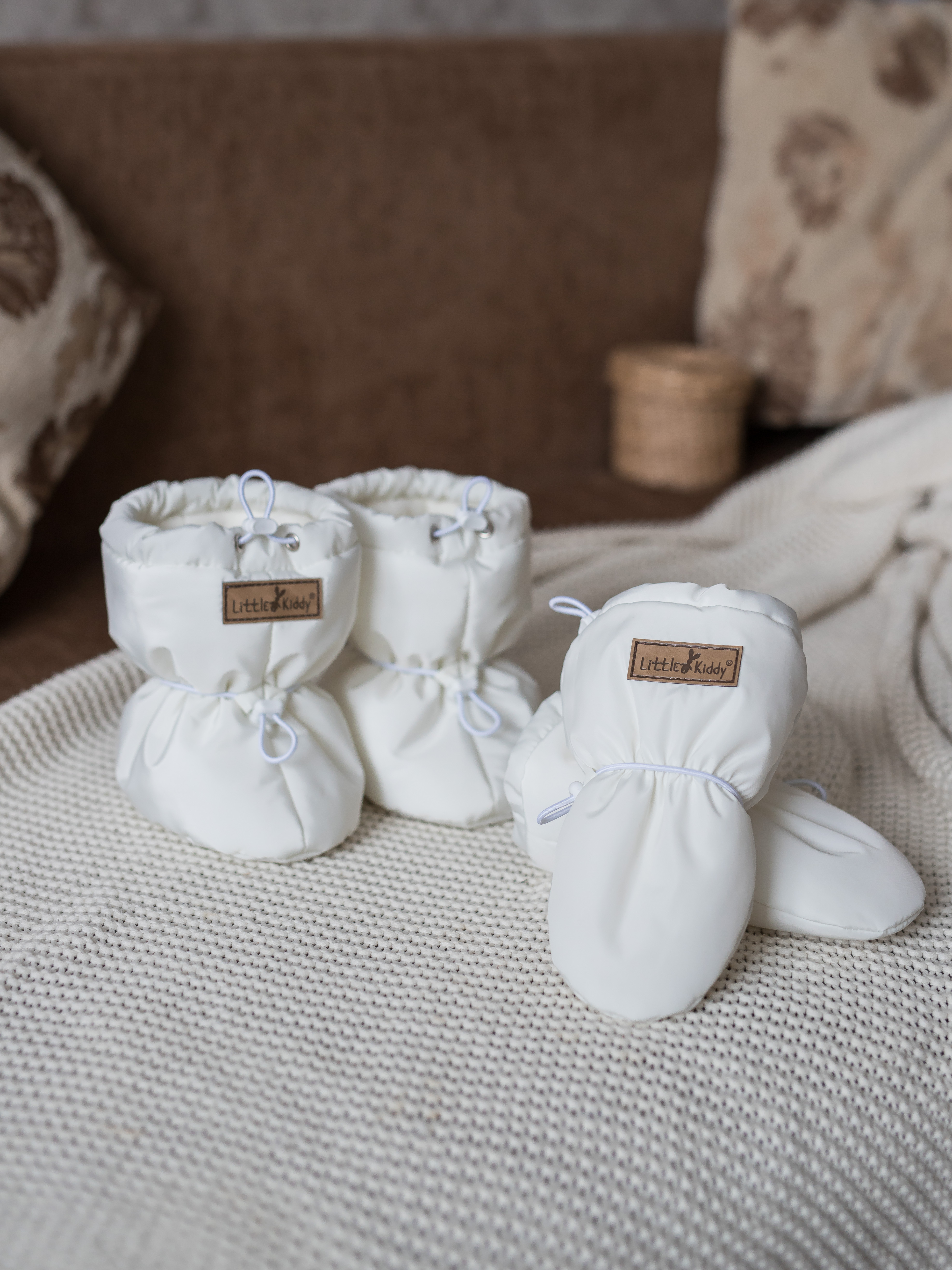 Пинетки LittleKiddy komplekt_demiмолочный - фото 9