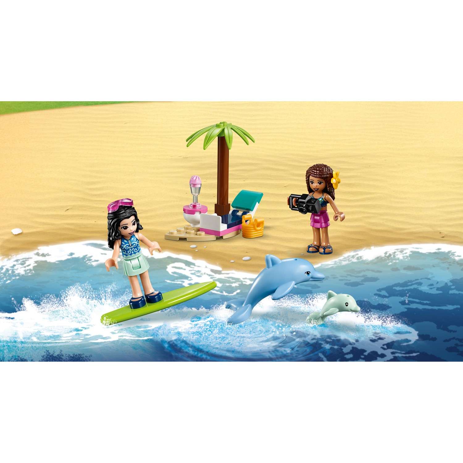 Конструктор LEGO Friends Фургон-бар приготовления сока блочный - фото 10