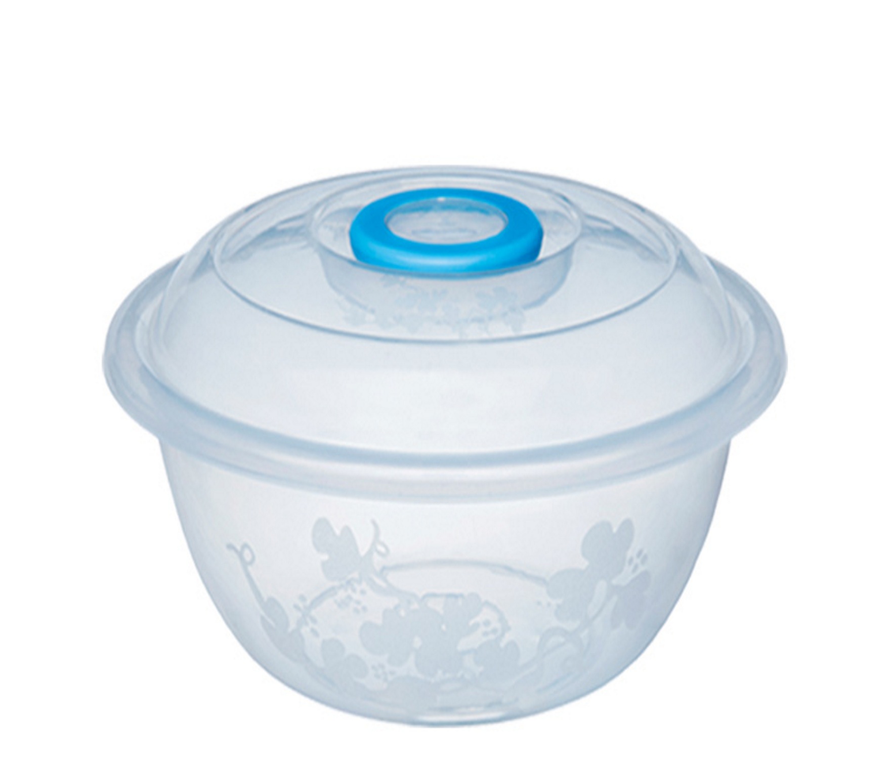 Таз elfplast Изобилие мерный с крышкой 8 л 28х11.5 см прозрачный - фото 2