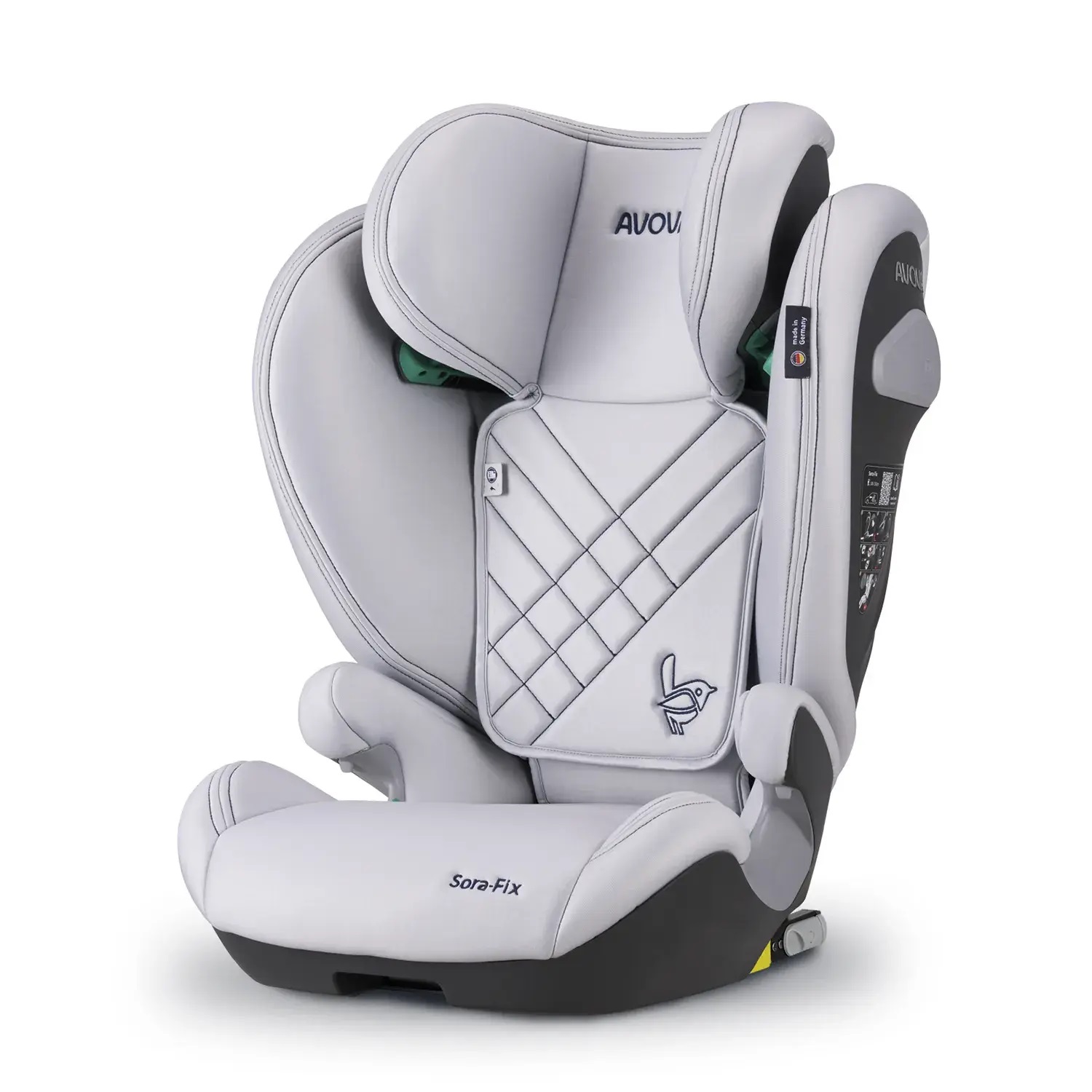 Автокресло Avova Sora-Fix Isofix 2/3 (15-36 кг) серый - фото 2