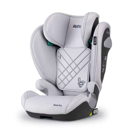 Автокресло Avova Sora-Fix Isofix 2/3 (15-36 кг) серый