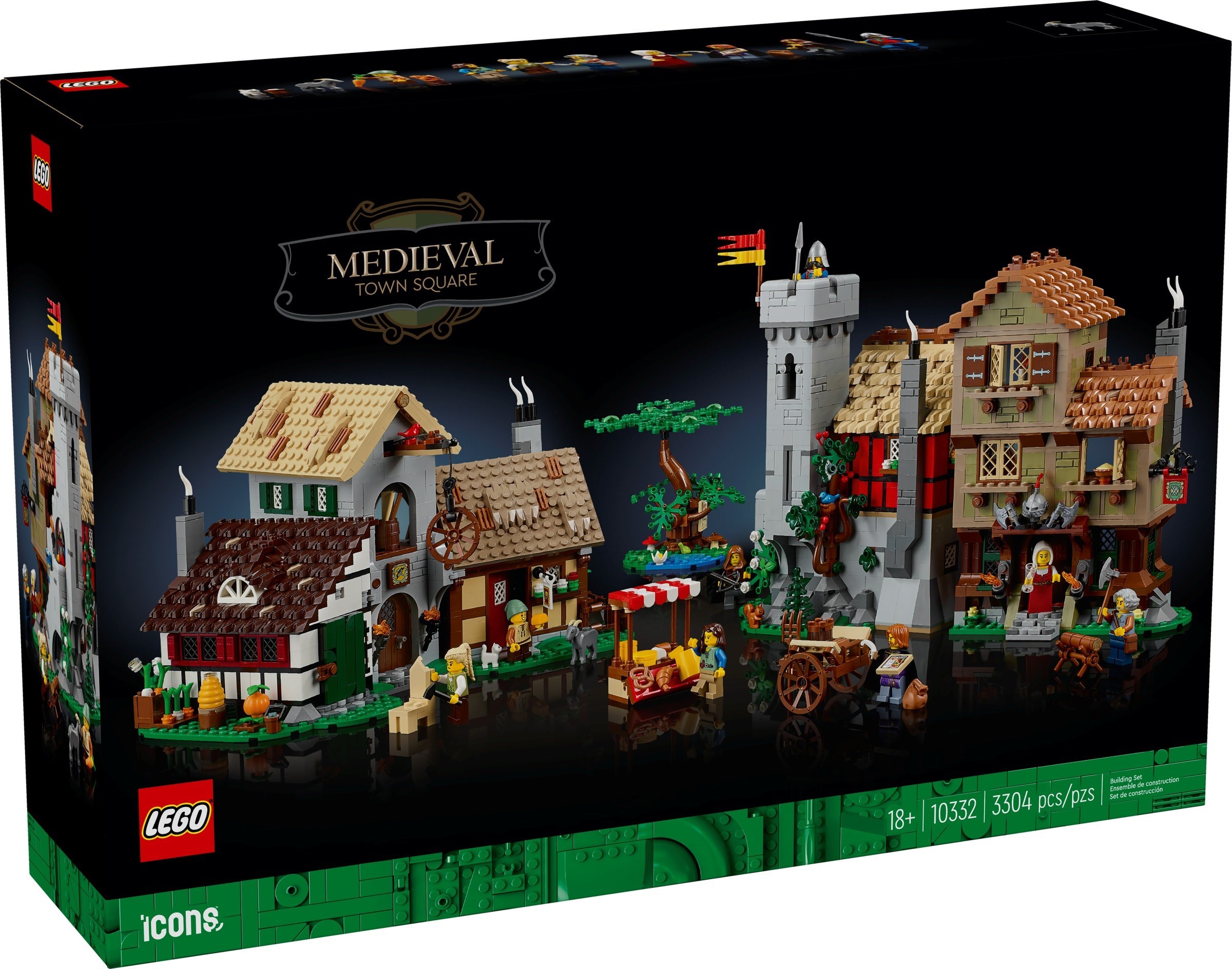 Конструктор LEGO Icons 10332 3304 дет. - фото 13