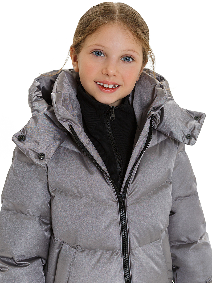 Пальто Arctiline Мартина-1 67881- DW-24 Темно-серый - фото 4