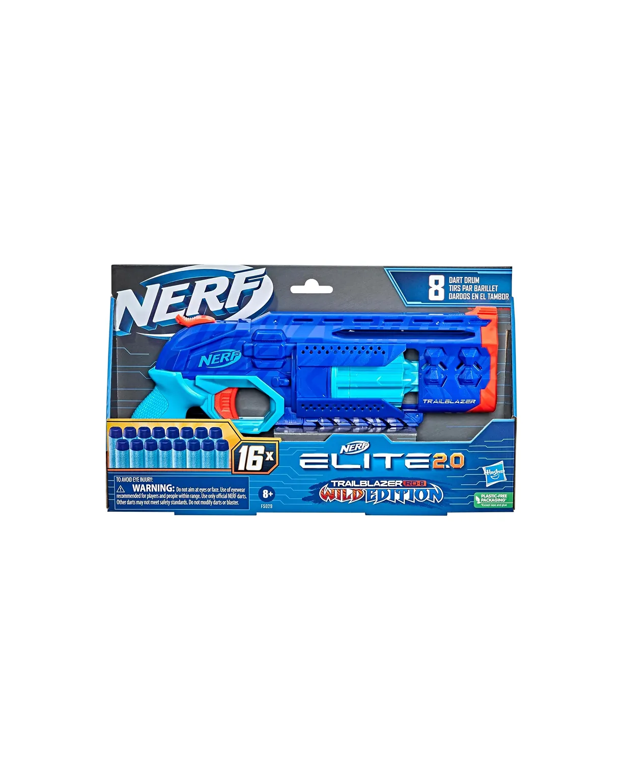 Бластер Nerf Elite Trailblazer wild edition - фото 4