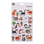 Наклейки Attivio Кошки